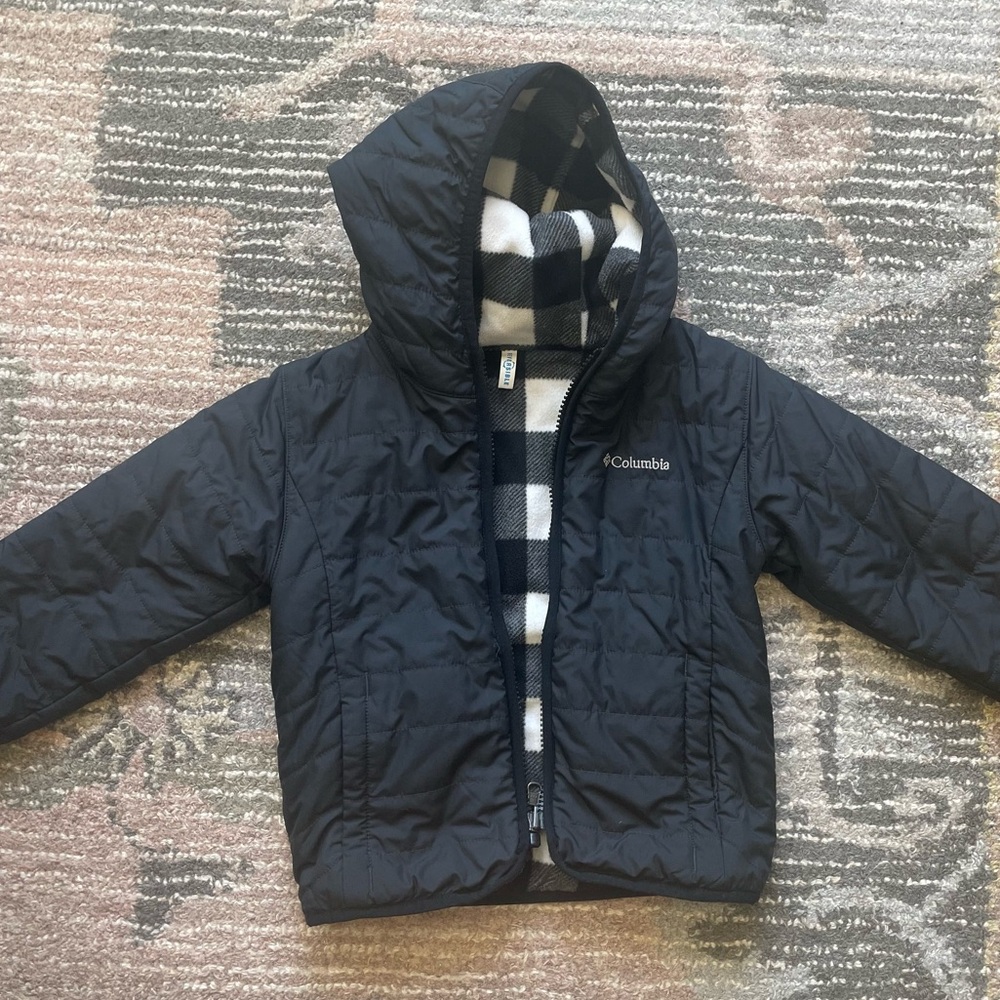 Columbia toddler reversible jacket